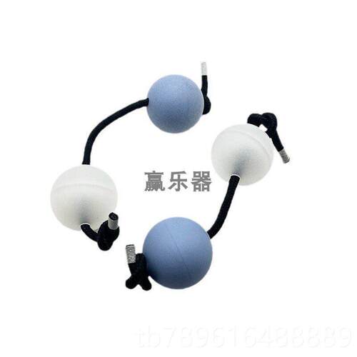高档ASAL器AT节O奏沙球礼盒装个性双拼色花式打击乐球 节奏乐打击