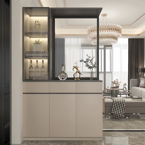 全柜实木板材  3C认证钢化玻璃  赠送感应灯