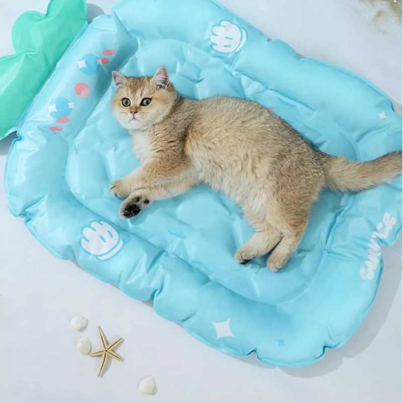 猫咪冰垫猫垫子夏季凉席睡觉用猫窝凉垫狗狗睡垫夏天温宠物用品