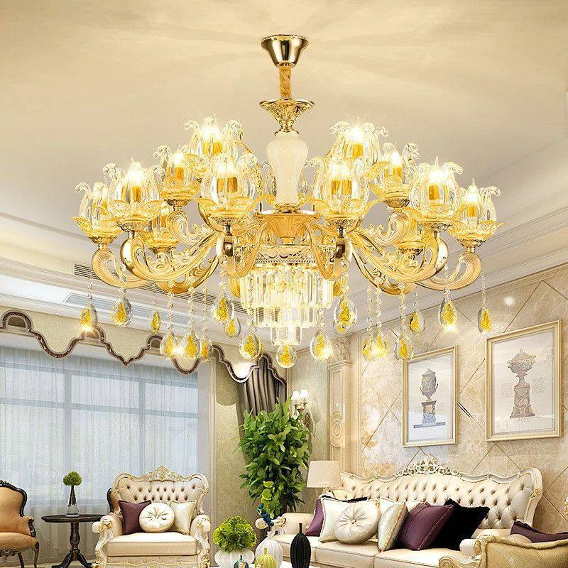 欧式吊灯客厅水晶灯奢华大气餐厅卧室灯现代家用全屋套餐大厅灯具,鲜花速递/花卉仿真/绿植园艺,其它园艺用品,淘宝优惠券,粉丝福利购,淘宝优惠卷