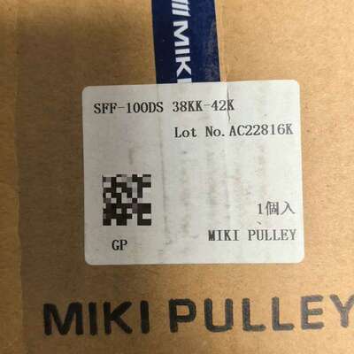 可维修全新带包装 MIKI PULLEY三木联轴器 SFF-100