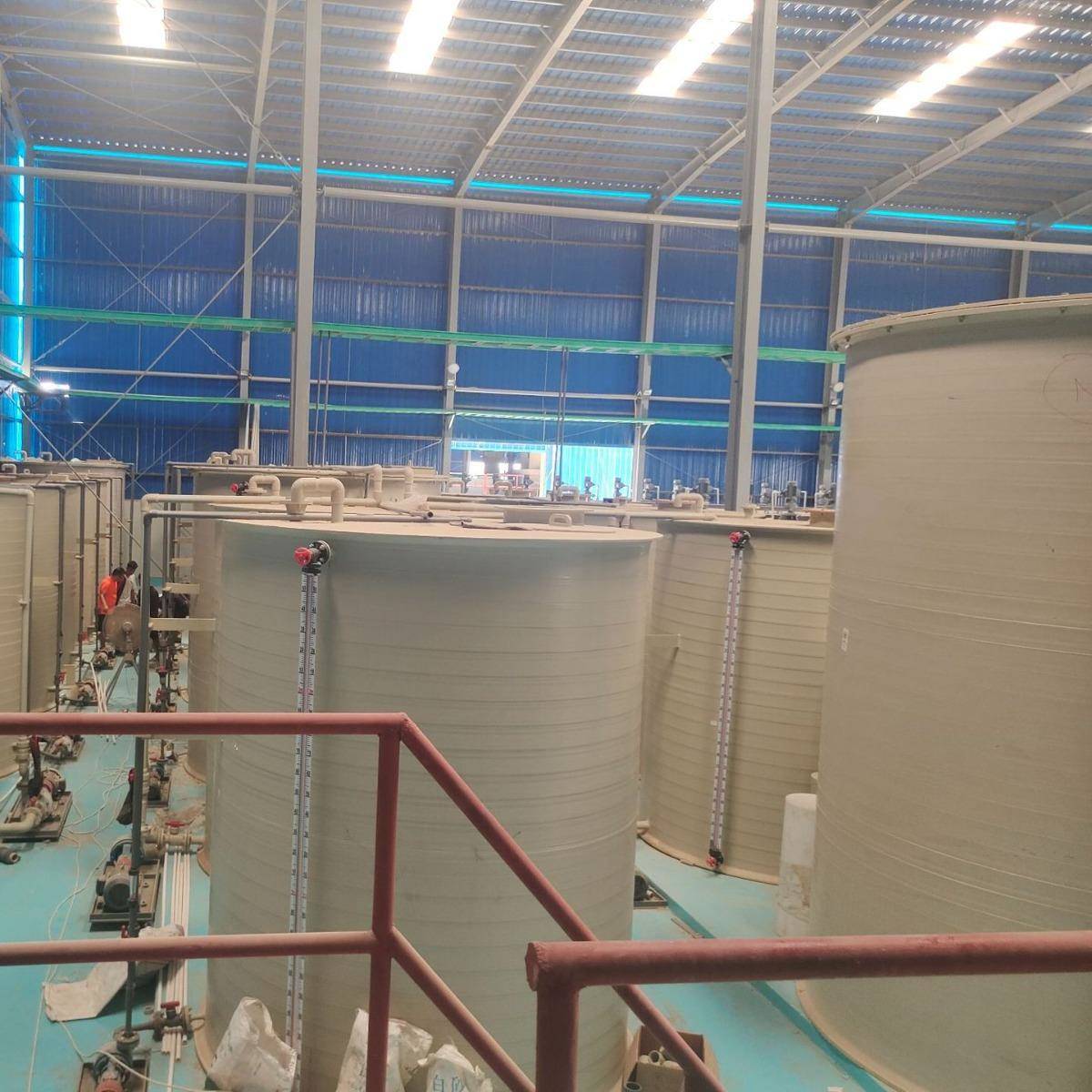 化工储罐PP塑料卧式储罐PPH缠绕卧式罐化工卧式储罐贮罐湖南厂家