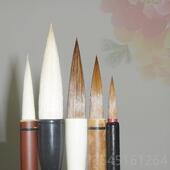 狼毫羊毫毛笔山水 戴月轩初学书法绘画 正品 国画线入云门毛笔套装