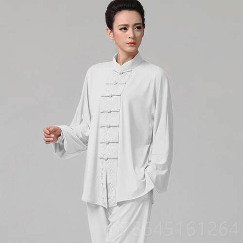正品古新韵华春秋太尚极服女时款飘逸中国风太极拳中练功服装武术