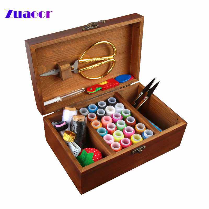 复古木质针线盒家居收纳多功能实木针线收纳盒民族风家居,居家布艺,线盒,淘宝优惠券,粉丝福利购,淘宝优惠卷