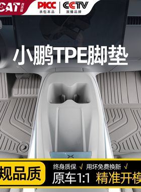 西西猫适用于26款小鹏M03/P7+/G6/G7/P7脚垫TPE配件小鹏地毯内饰