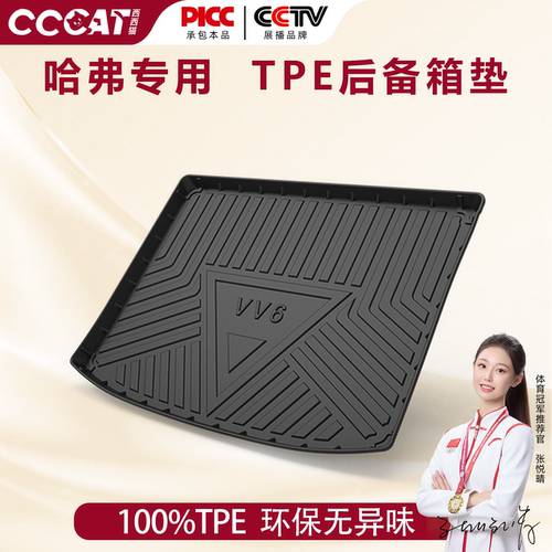 西西猫适用于26款哈弗大狗PLUS猛龙H6H9H2二代枭龙M6 TPE后备箱垫
