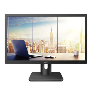 AOC 22E1H/WW白色21.5英寸显示器低蓝光VGA HDMI壁挂行业液晶屏