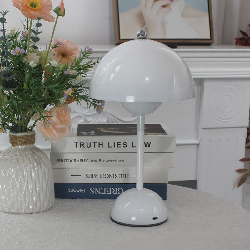 蘑菇创意个性艺术台灯结婚用装饰台灯茶几书房卧室床头看书氛围灯