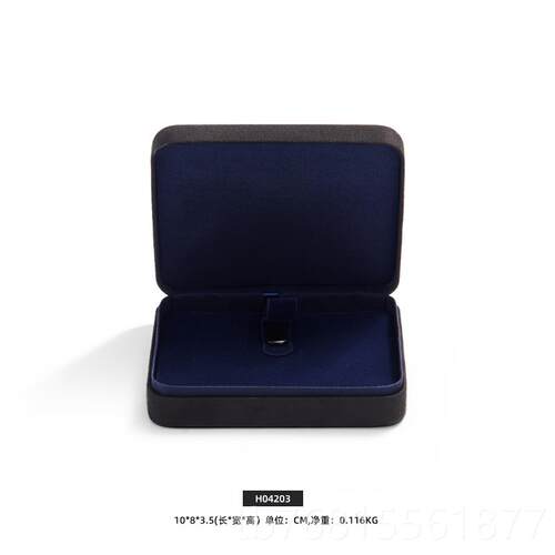 正品凡西FANX礼I超纤戒指盒首饰盒链吊项链盒坠礼赠首饰包手装盒