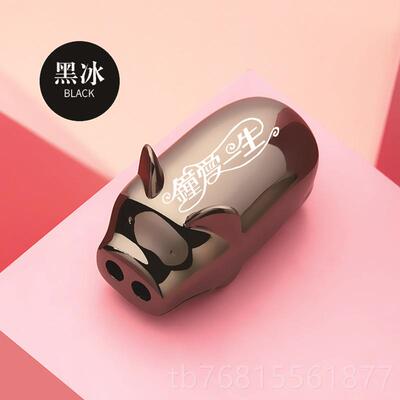 正品红爱小猪心投影打火送机创意个性防风usb充电情网人节礼物男