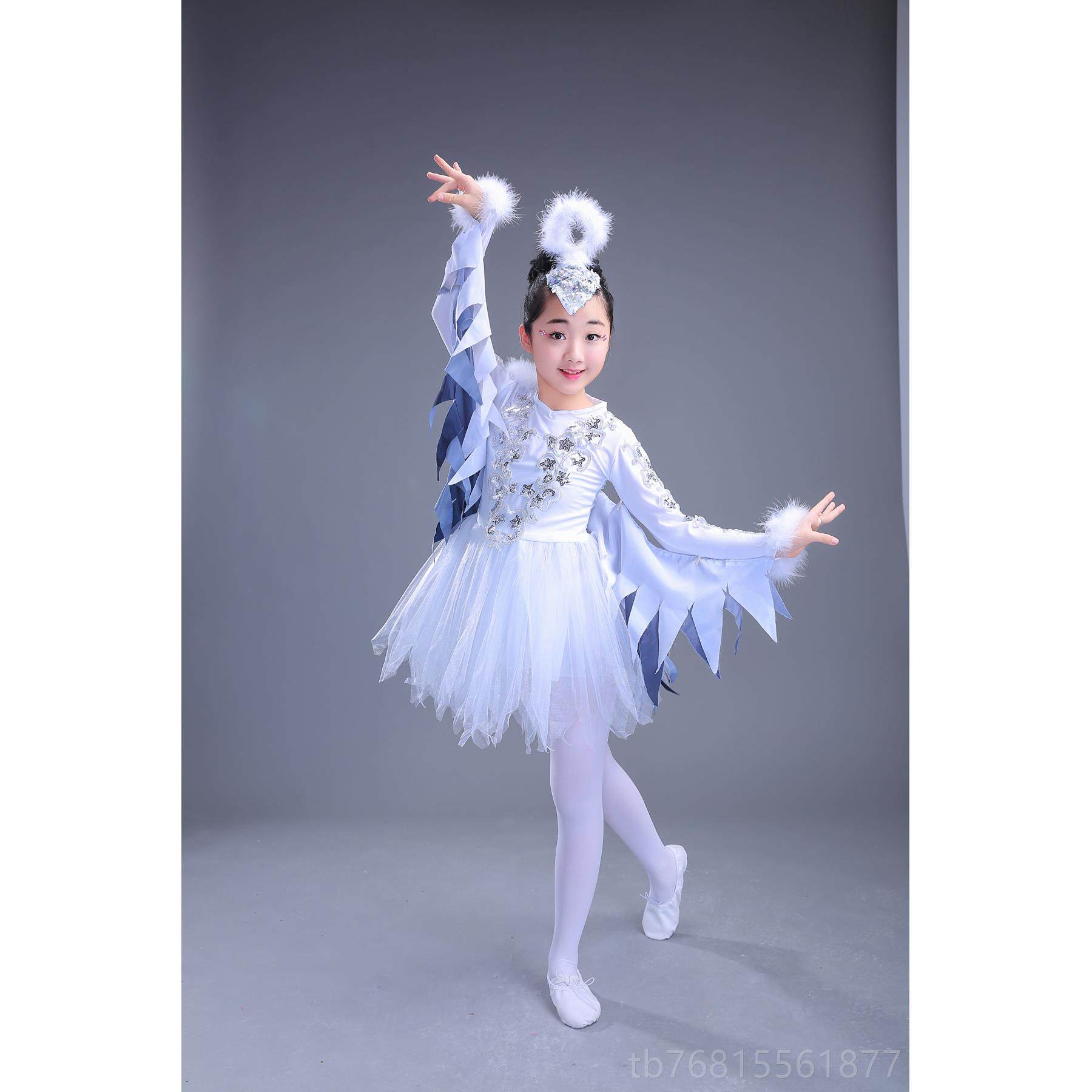 正品女元旦儿童动服小鸟出服小荷风物采鸟鸟鸟舞蹈裙蓬蓬纱裙演表,童装/婴儿装/亲子装,儿童演出服,淘宝优惠券,粉丝福利购,淘宝优惠卷