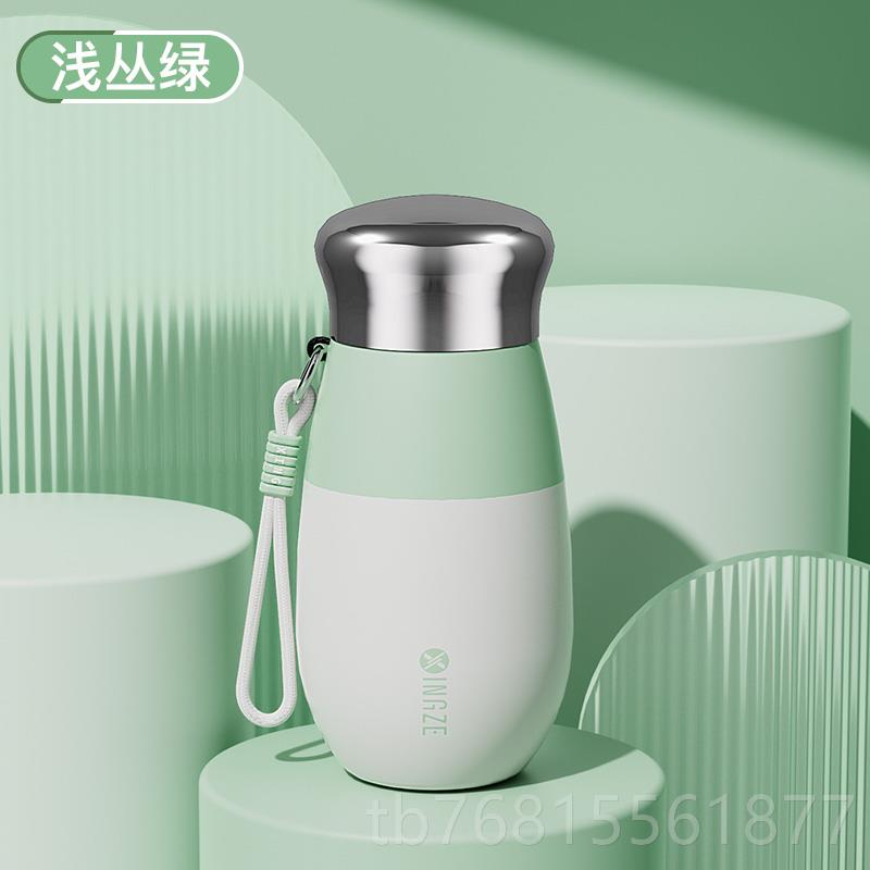 正品不316锈钢保温杯202制3新女生高颜值水杯学生冬款季定便携泡