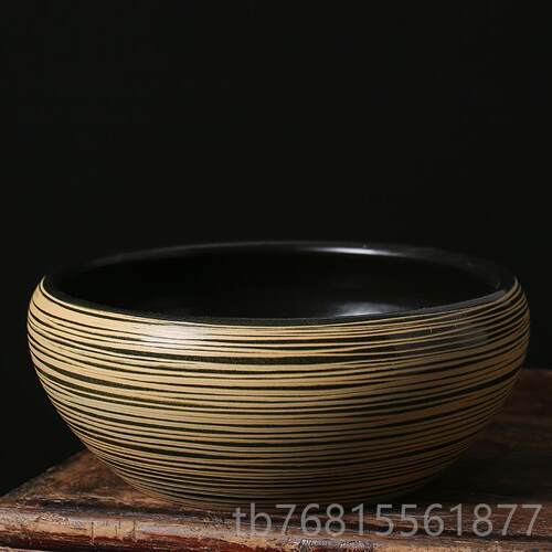 正品景德镇陶瓷鱼缸大面养号金鱼缸乌龟缸碗桌莲睡莲荷花缸水养花