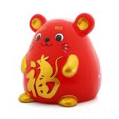 正品 人生肖老鼠存取币钱罐只进不出不可大容量大家用儿童礼物硬储