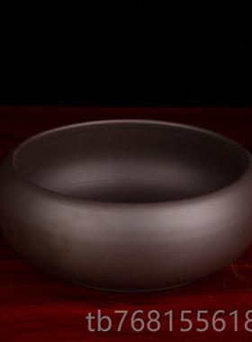 正品圆通佛具用钵砂钵陶瓷紫用饭品心经盂和尚出家僧人一钵千家饭