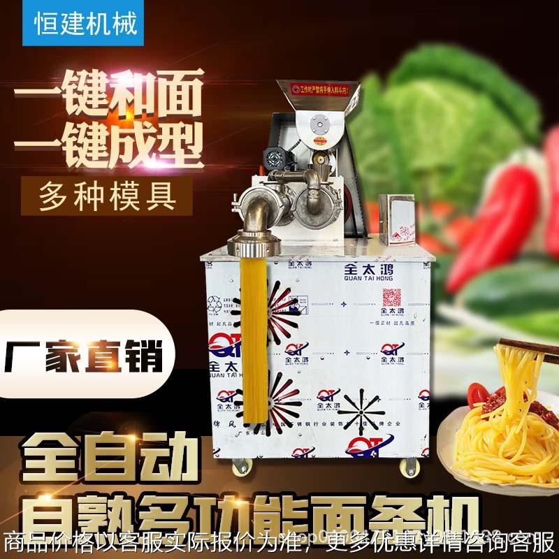 全自动玉米面条机多功能五谷杂粮面机米线朝鲜冷面机不锈钢自熟