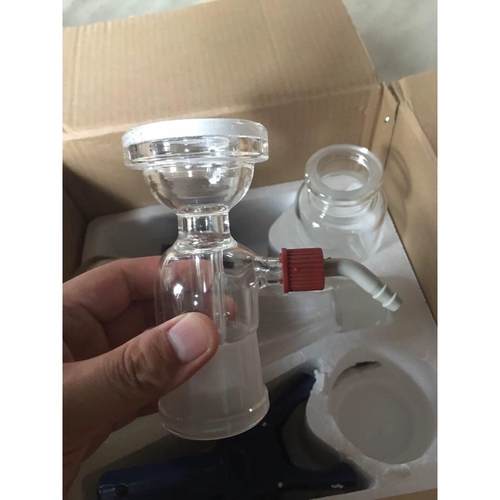 包邮津腾溶剂过滤器1L砂芯过滤装置滤头螺帽水嘴抽气抽滤接头现货