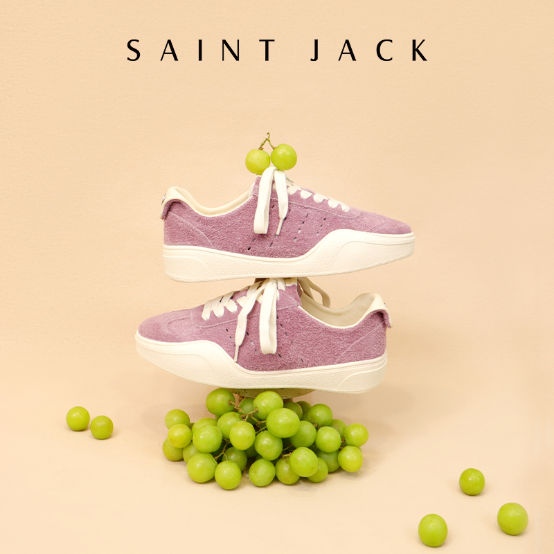 SAINTJACK阿甘鞋真皮复古德训鞋