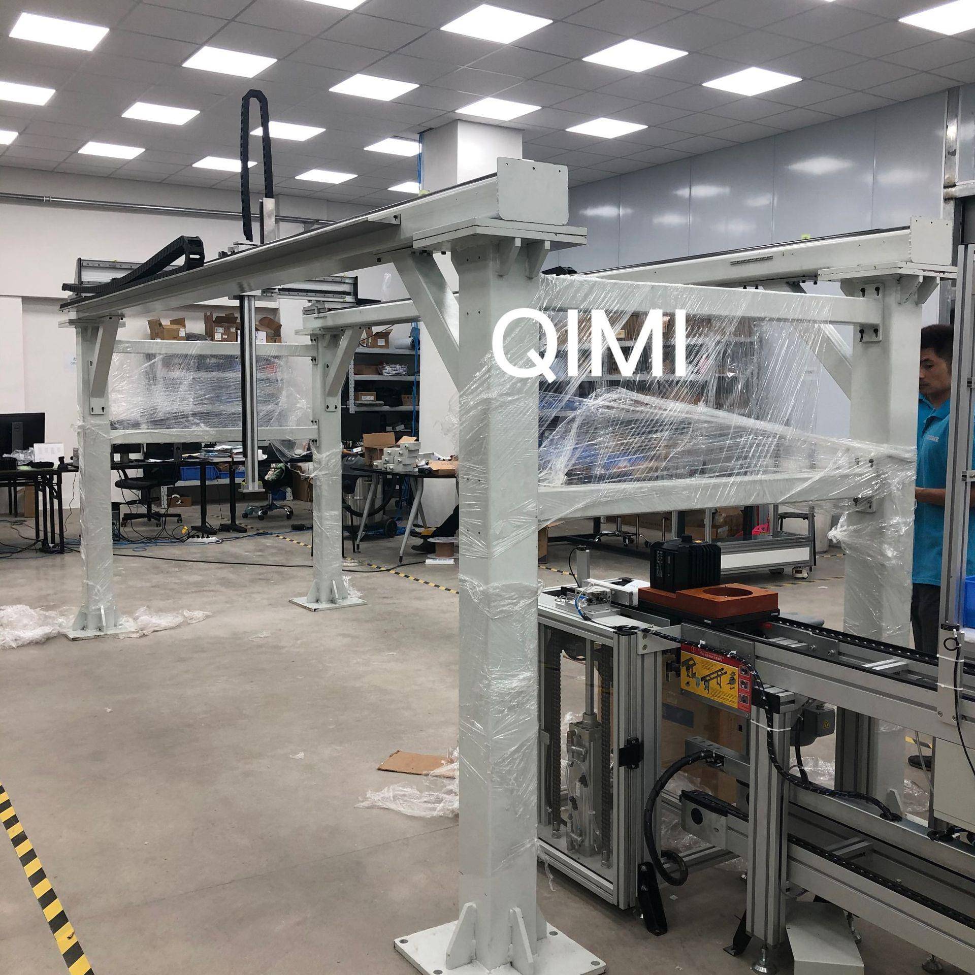 东莞厂家直销齿轮齿条精密滑台模组重负载长行程地轨桁架机械手