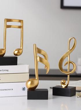 北欧音乐符号家居布置艺术摆件钢琴上装饰品客厅酒柜桌面创意礼物