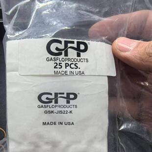 美国GFP钢瓶垫片 JIS22钢瓶垫片CGA 三氟 GSK-JIS22-K 密封圈