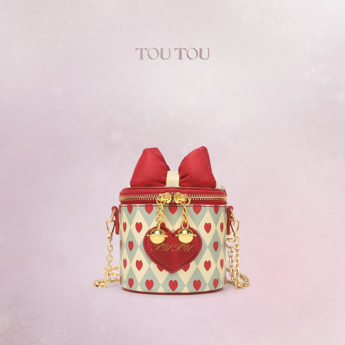 toutou迷你可爱链条斜挎包