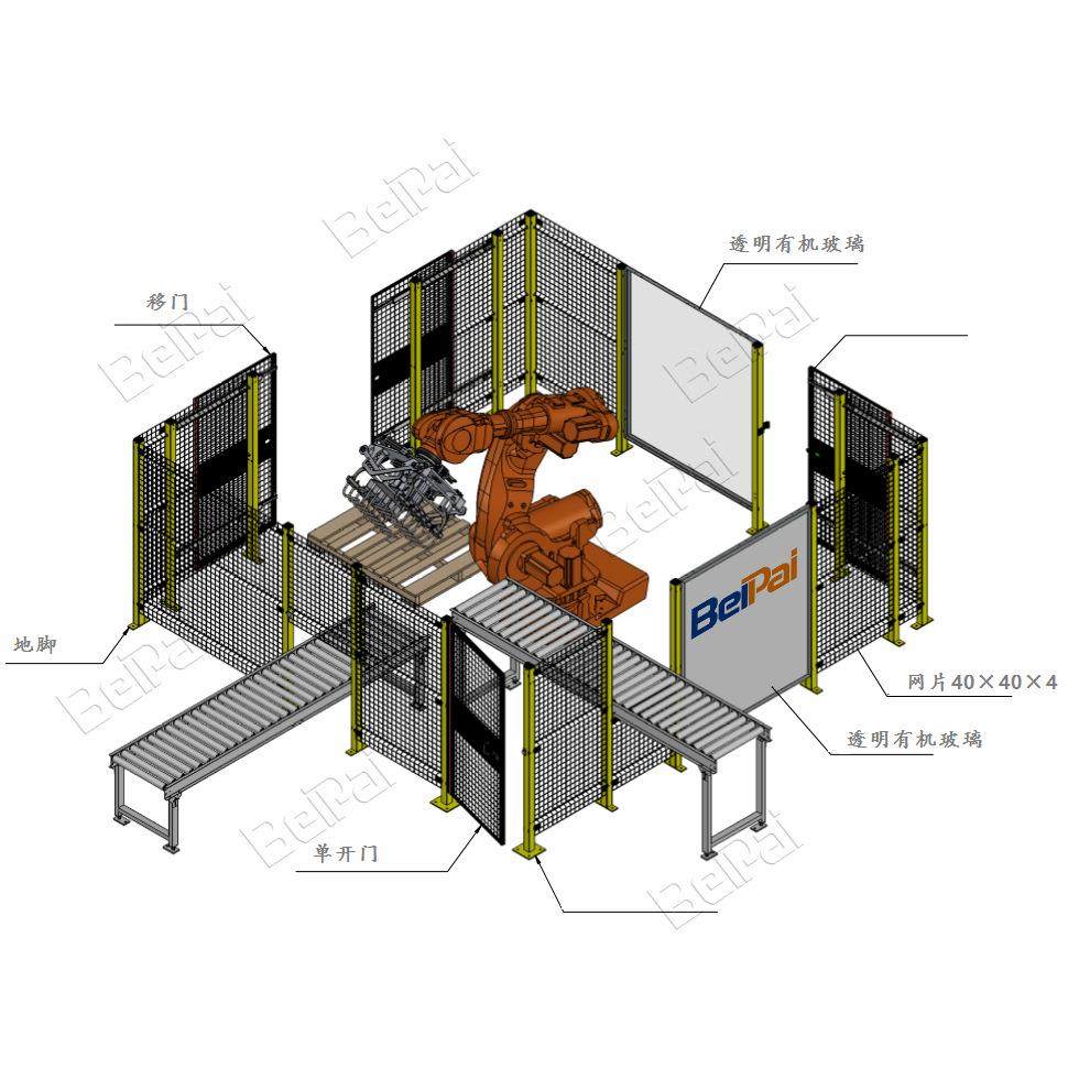 机器人激光房防弧光板焊接围栏展示安全仓库隔离铝材工作站安全门,金属材料及制品,丝网/金属网,淘宝优惠券,粉丝福利购,淘宝优惠卷