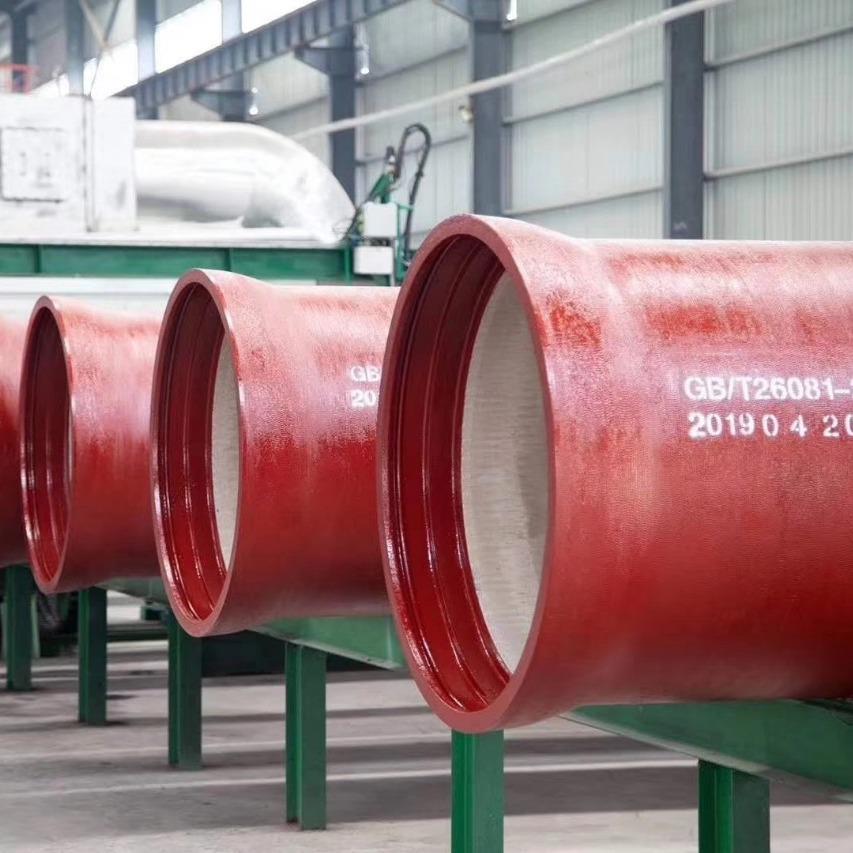 大口径球墨铸铁管件排污铸铁管件法兰承插球墨管配套管件生产厂