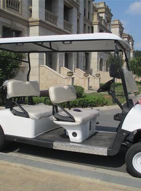 新款EZGO四座汽动高尔夫球车新能源低速游览代步家用四轮燃油车