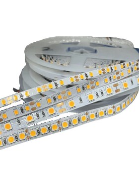 精选准色温24V120珠2000K金黄光灯带5mm8mm10mm12mm宽12V60珠金黄