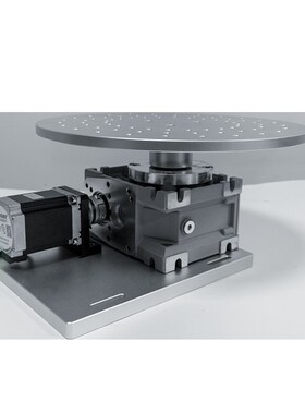 精选FD-L300旋转平台多工位旋转工作台减速机旋转轴电动旋转工作