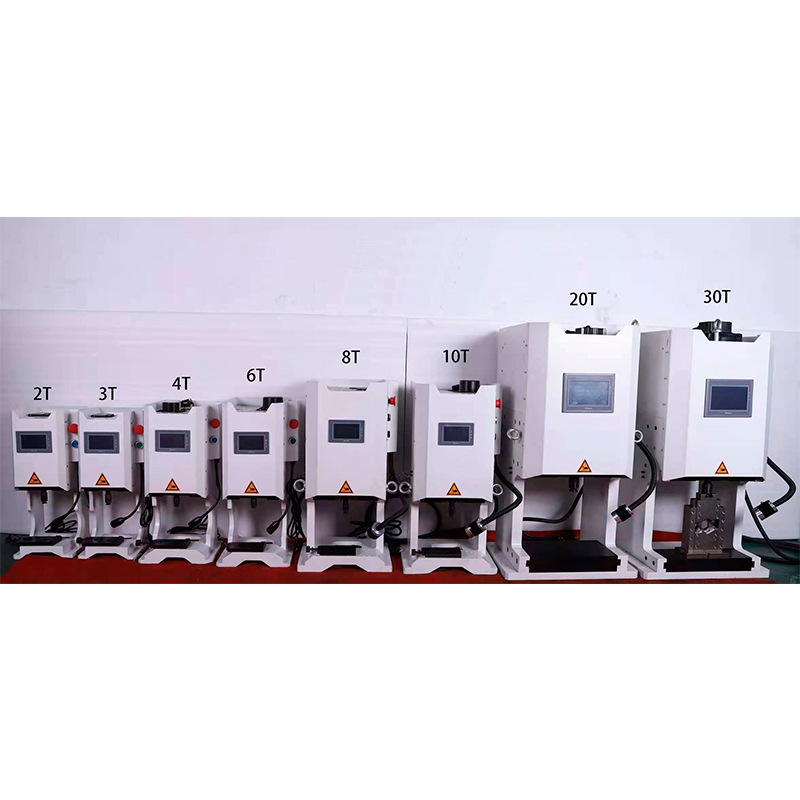 35平方铜鼻子半自动数控伺服8T端子机 粗线电缆压接机打端子机