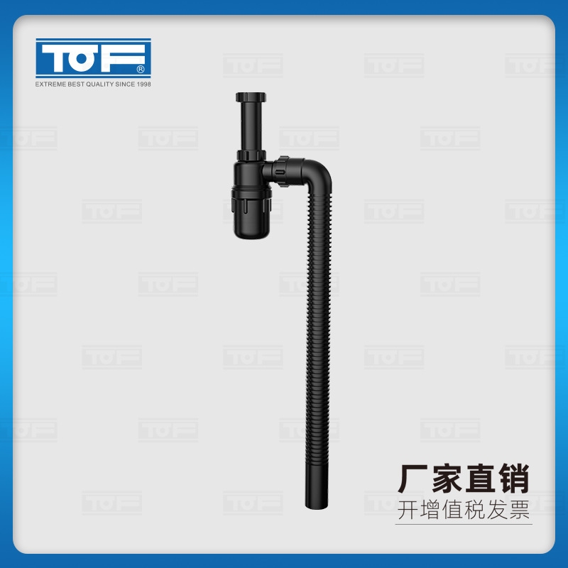 TOF 科恩 实验室化验室新料P弯防臭器 KP5-3