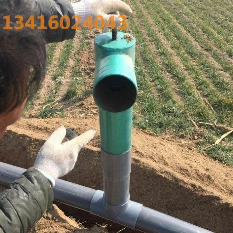 果园灌溉200铸铁出水口给水栓大田喷灌钢制出水口法兰出水口