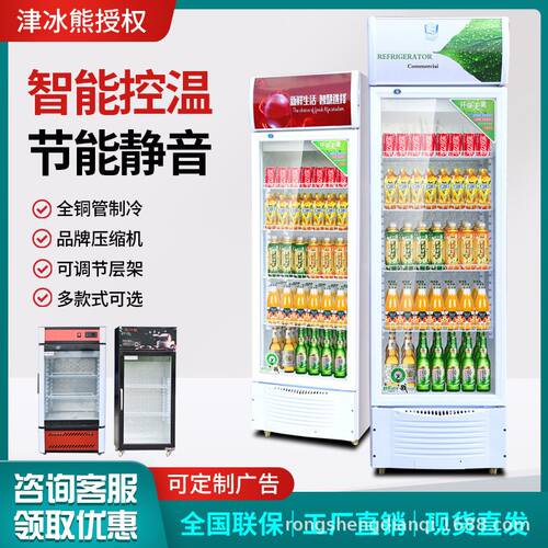 -冷藏柜保鲜柜展示柜立式饮料柜商用单门冰柜双门啤酒冷柜水柜