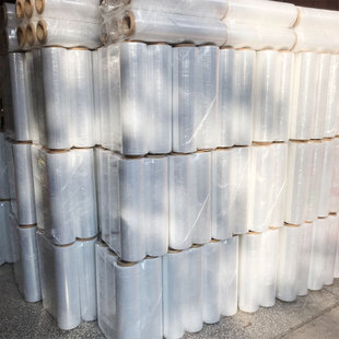 包邮 PE膜拉伸膜宽45cm手动缠绕膜包装 2.5KG 净重1.5 膜