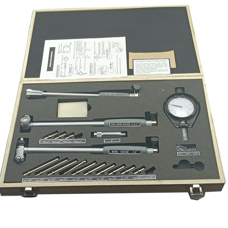 内径量表0.7-6mm内径百分表千分表指示表测缸规表套装