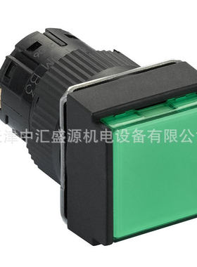 XB6ECV3BF绿色24VDC指示灯16mm方形指示灯XB6ECV3BF