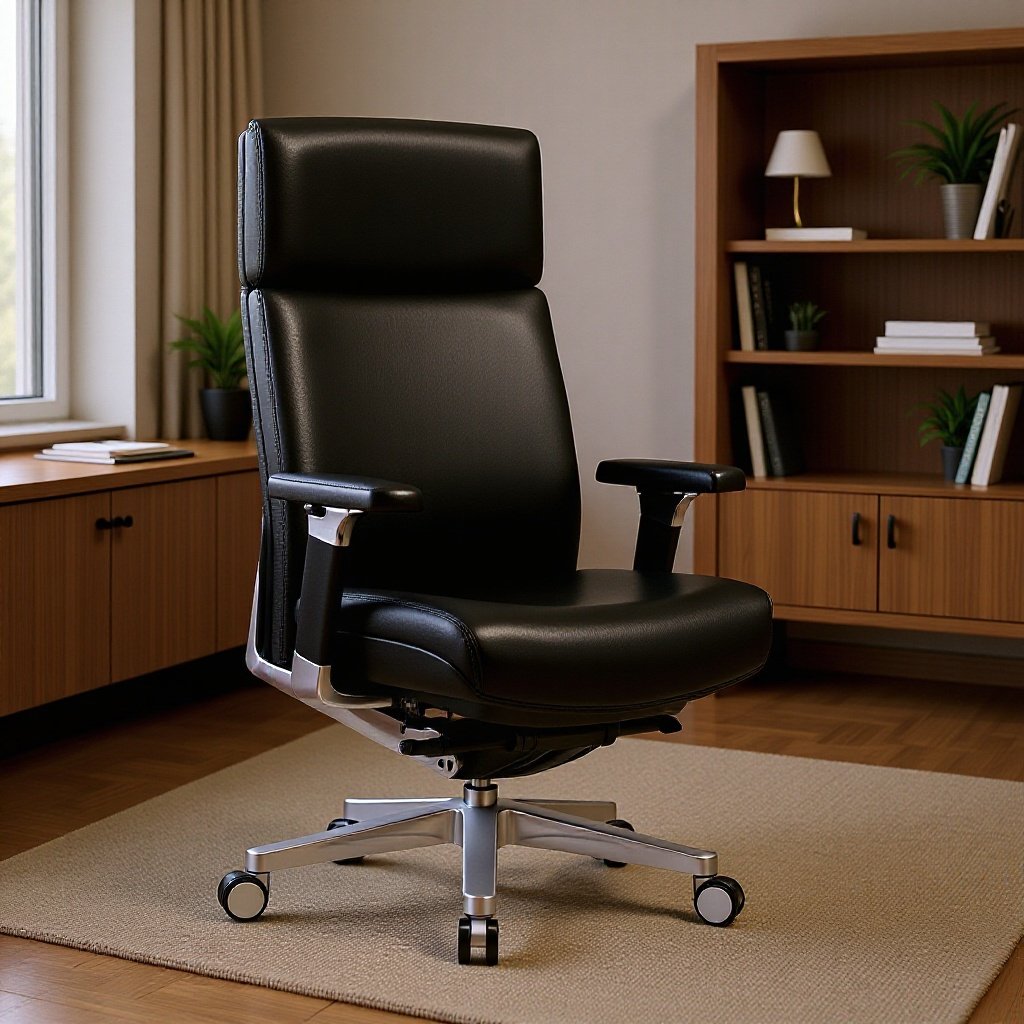 明森达办公椅舒适老板椅可旋转可升降