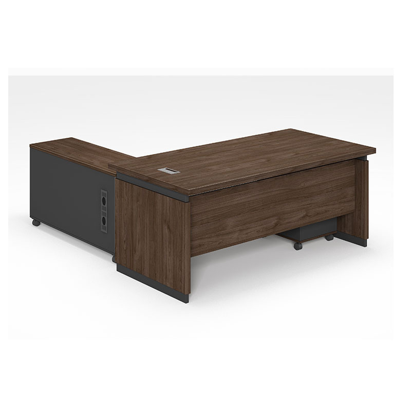 佛山老板桌简约现代办公桌总经理桌大班台主管桌椅组合办公家具