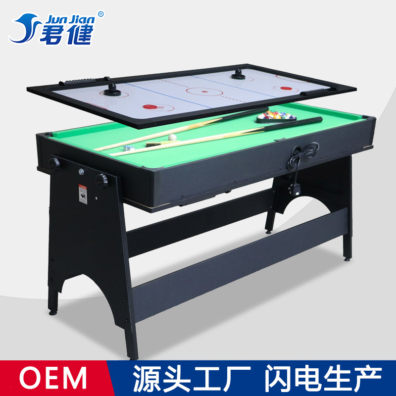2合1多功能台球桌台球练习桌球台 台球桌标准型商用中八台球厅用