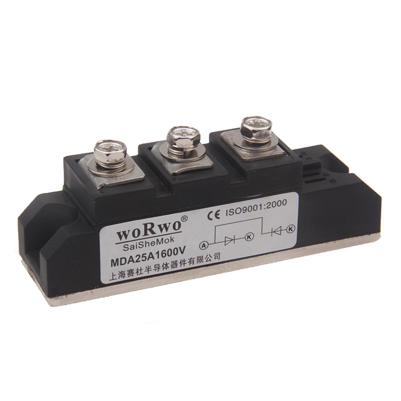 SaiSheMok整流模块 MDA25A1600V MDK25A1600V MDC25A1600V 1200V