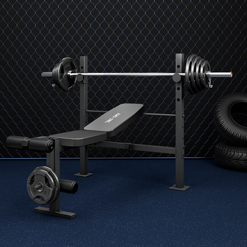 艾美仕举重床 杠铃床 家用健身器材深蹲架卧推架哑铃凳套装 批发
