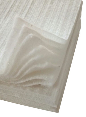 现货分条机毛毡条不锈钢钢板除污擦油白色毛毡中化分层涤纶毛毡