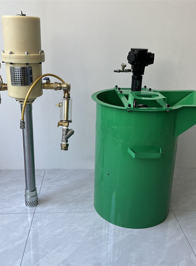 ZBQ-27/1.5矿用气动注浆泵修理包QB152风动便携式注浆泵搅拌器+桶