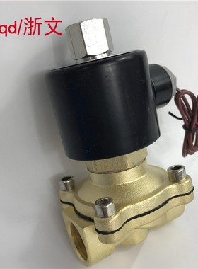 1.2寸常开铜体电磁阀2W320-32K两通DN32疏水阀2W-32K UW-32T