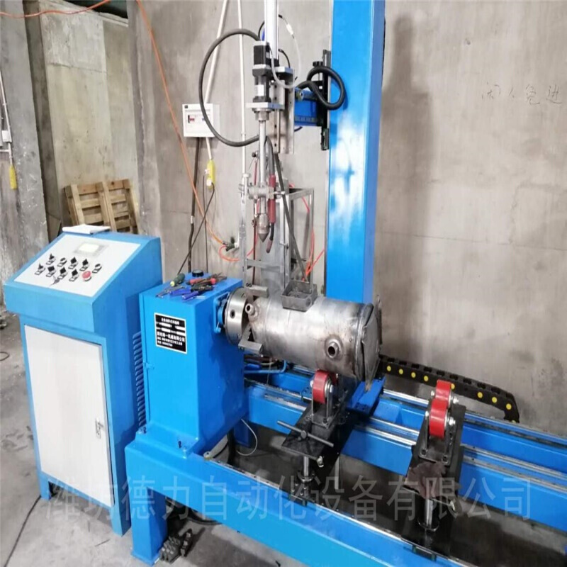立/卧式环缝自动焊设备 空调 冰箱压缩机外壳焊接设备潍坊德力