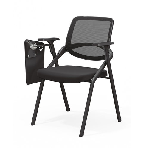 折叠培训椅带桌板桌椅桌凳一体带写字板椅子培训椅子折叠会议椅