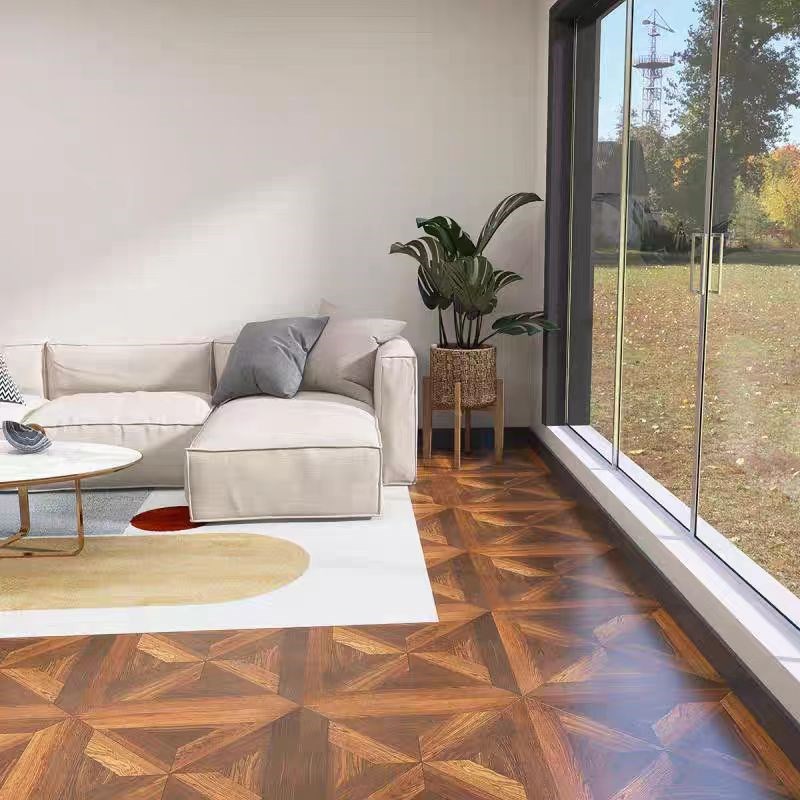 鱼骨纹全瓷实木纹砖 院子仿古地板砖客厅阳台瓷砖600x600室内地砖